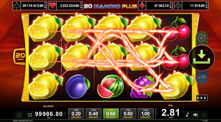 20 Diamond Plus